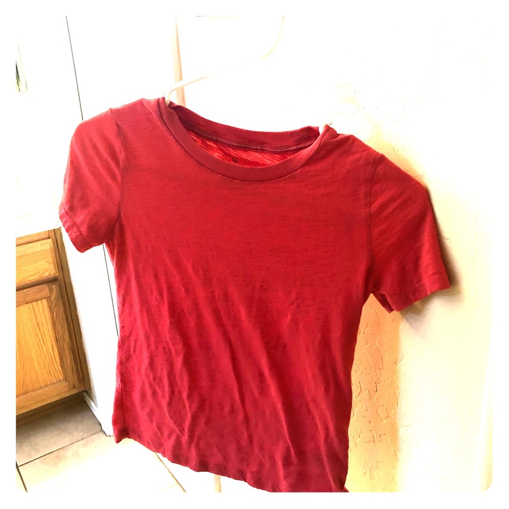 Orange shirt